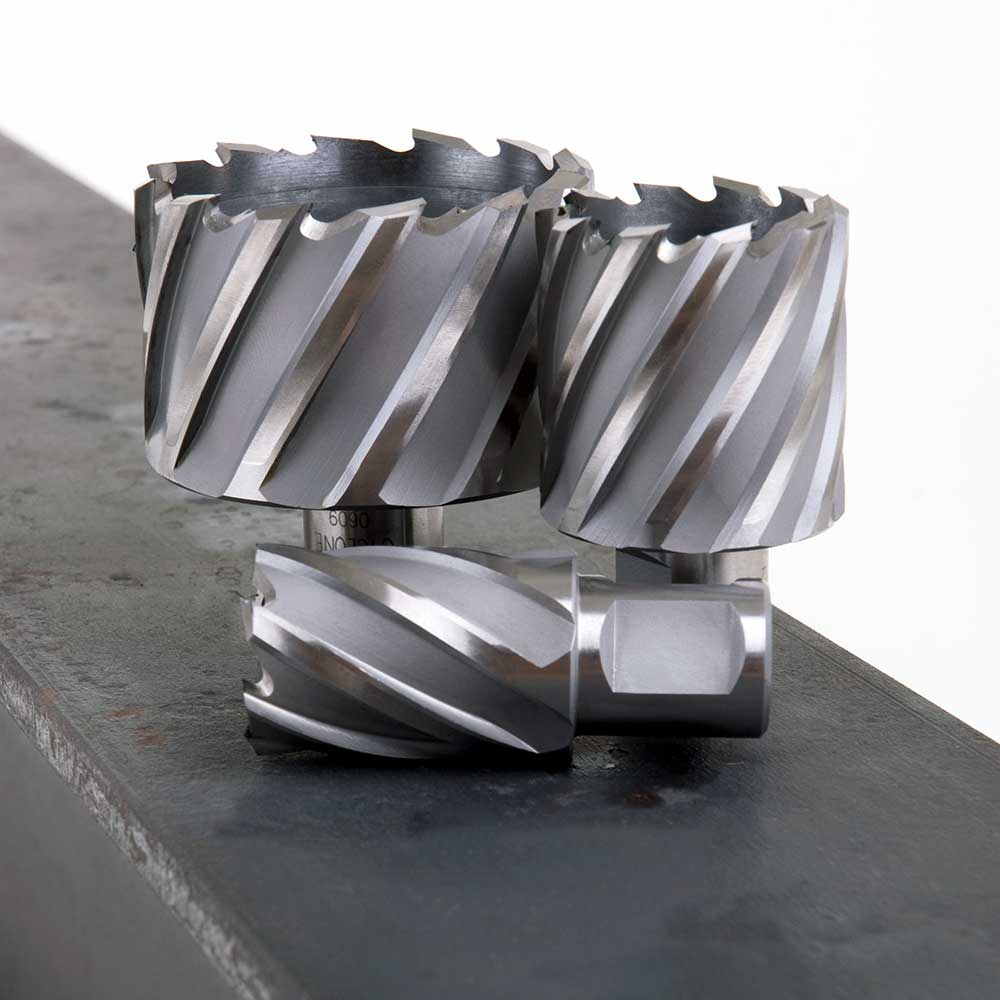 Evolution CC256L - 2-9/16 in. Width x 2 in. Depth Annular HSS Cutter with 3/4 Inch Weldon Shank and Pilot Pin included - Image 3