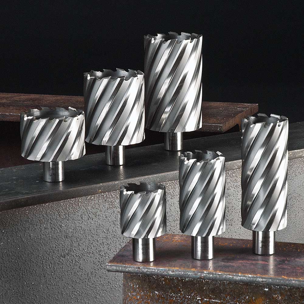 Evolution CC256L - 2-9/16 in. Width x 2 in. Depth Annular HSS Cutter with 3/4 Inch Weldon Shank and Pilot Pin included - Image 5