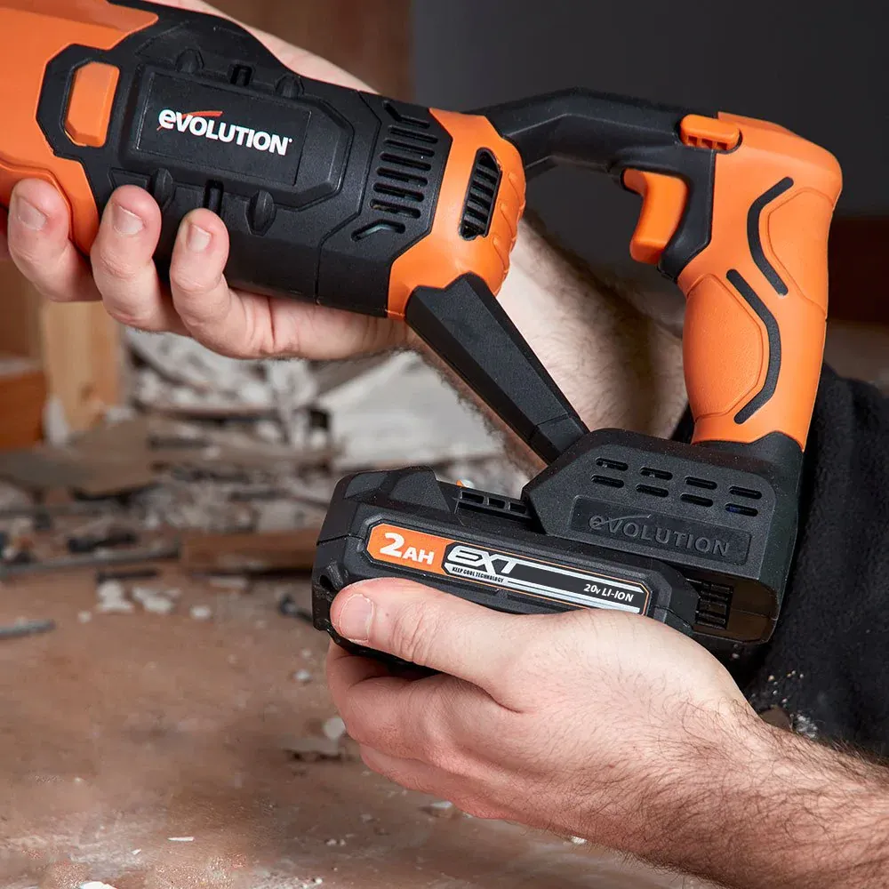 Evolution Cordless R18BAT-Li2 2Ah Li-Ion Battery 20V EXT - Image 3