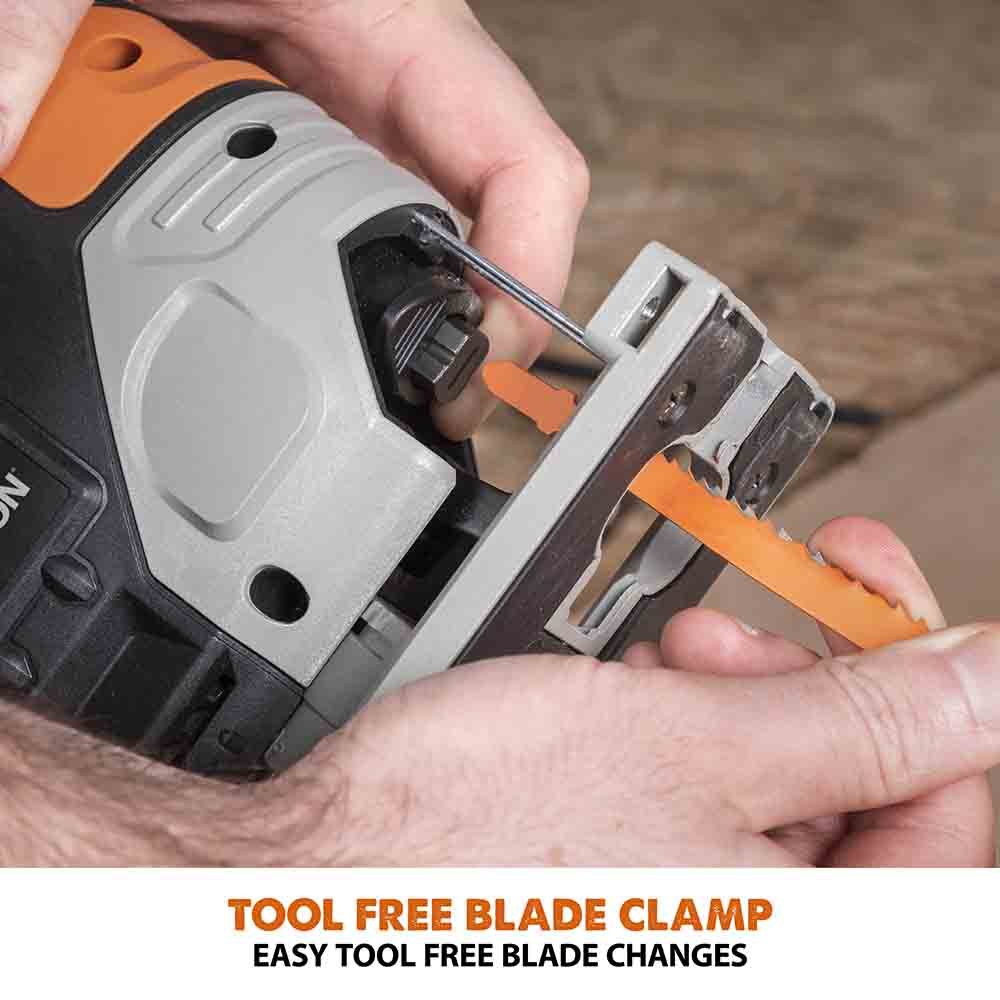 Evolution Cordless R90JGS-Li Jigsaw 20V Li-Ion EXT Inc Multi-Material Blades - Image 4