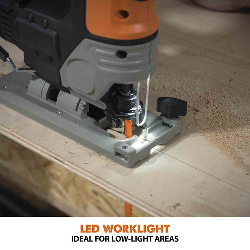 Evolution Cordless R90JGS-Li Jigsaw 20V Li-Ion EXT Inc Multi-Material Blades - Image 6