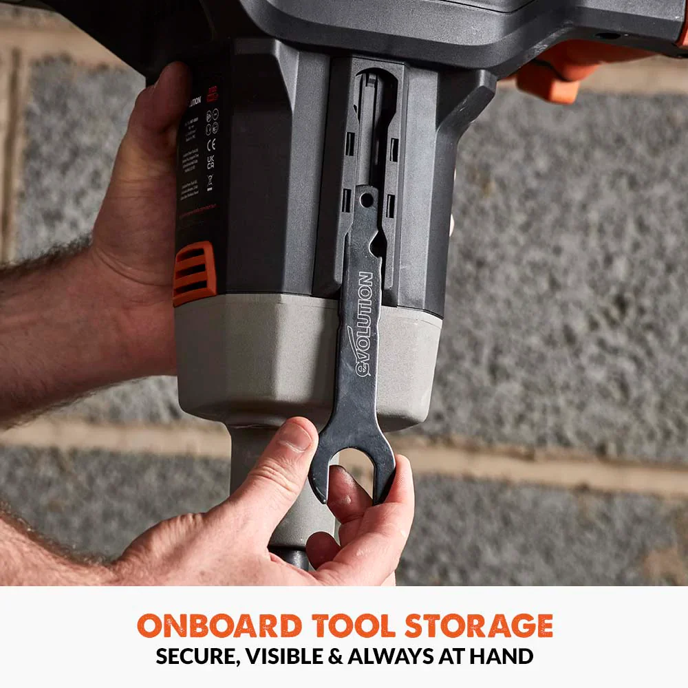 Evolution R120MXR-Li Cordless 20V Li-Ion EXT Mixer with 4-3/4 in Multi-Mix Paddle - Image 11