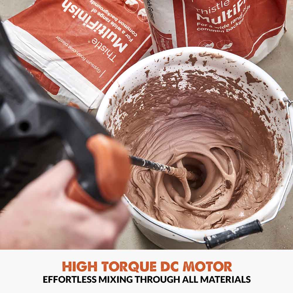 Evolution R120MXR-Li Cordless 20V Li-Ion EXT Mixer with 4-3/4 in Multi-Mix Paddle - Image 3