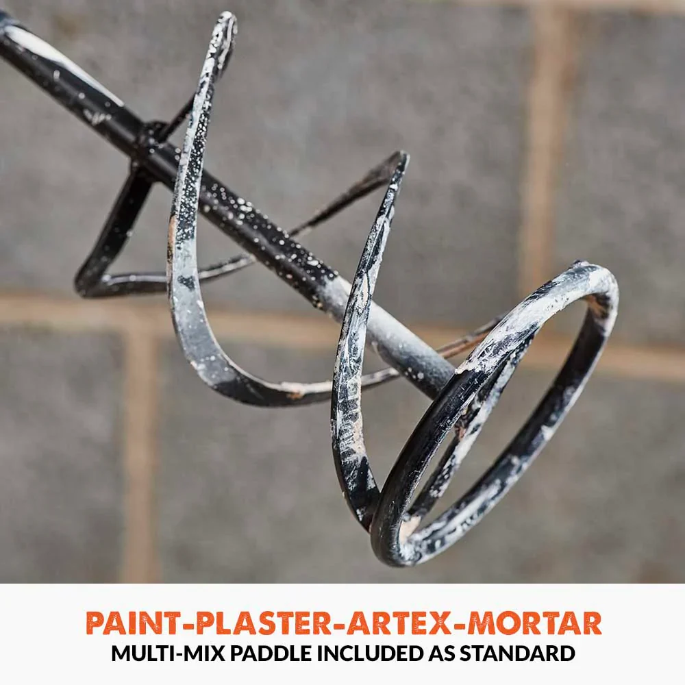 Evolution R120MXR-Li Cordless 20V Li-Ion EXT Mixer with 4-3/4 in Multi-Mix Paddle - Image 5