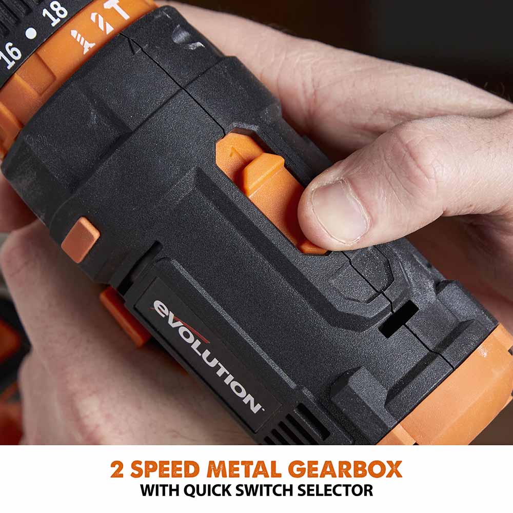 Evolution Cordless R13CMB-Li Combi Drill Driver 20V Li-Ion EXT - Image 7