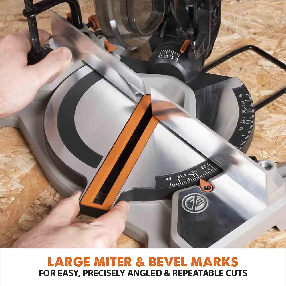 Evolution Cordless R185CMS-Li 7-1/4 in Compound Miter Saw 20V Li-Ion EXT Inc Multi-Material Blade - Image 6