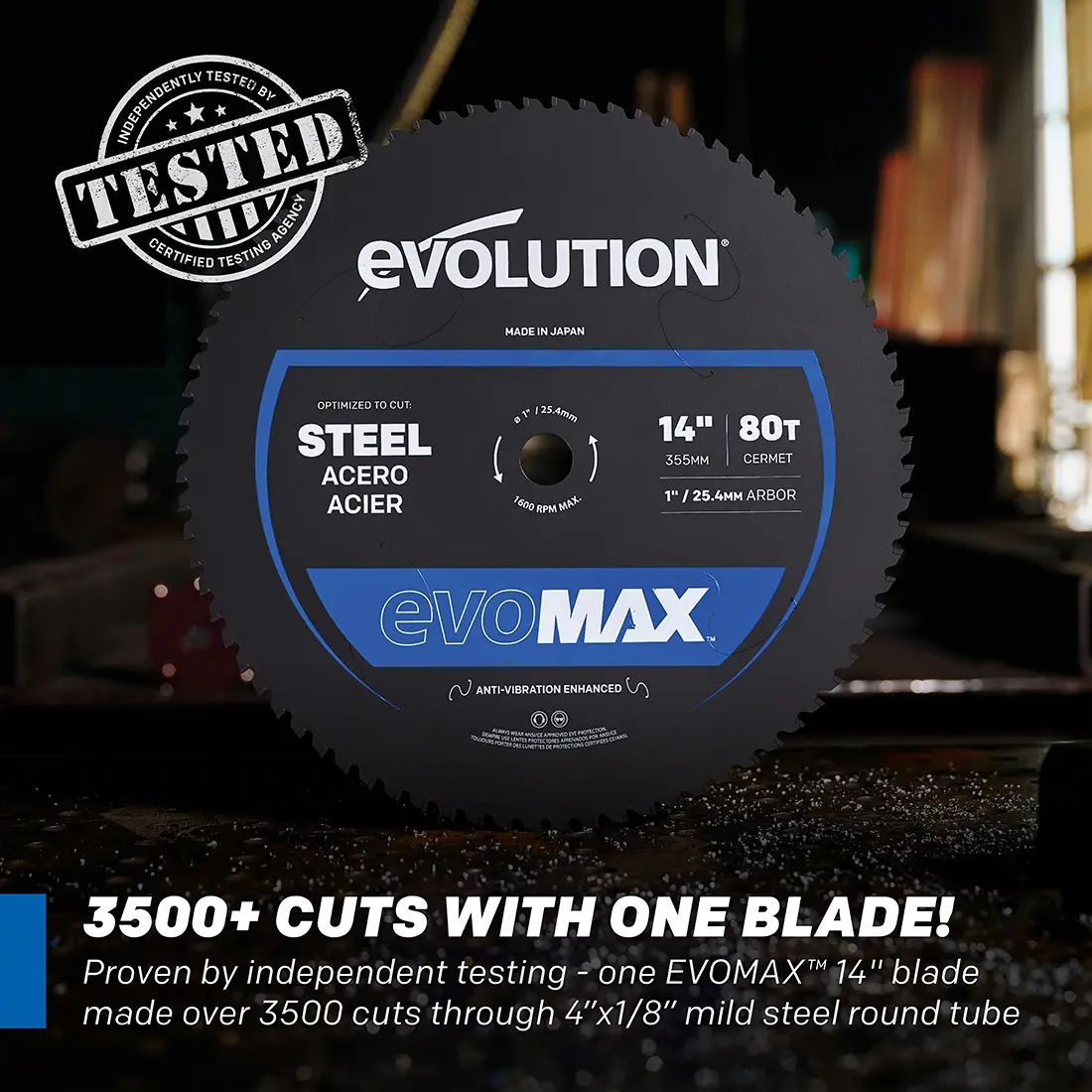 Evolution S15CPS: Metal Cutting Chop Saw With 14 In. EVOMAX14ST | 15 in. Blade Can Be Fitted - Image 3