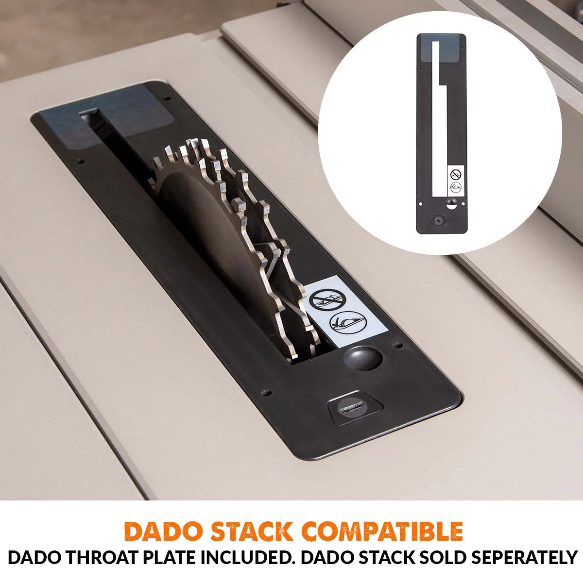 Evolution R10TBLX Multi-Material Table Saw with Wheeled Scissor Stand | 10 in. Multi-Material Cutting Blade - Image 14