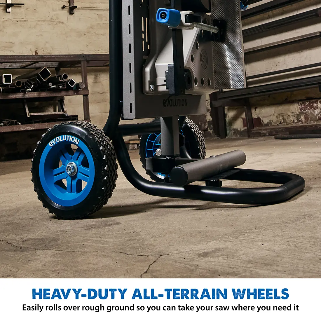 Evolution MCSSTAND | Mitering Chop Saw Stand with Powerlift Assist - Image 8