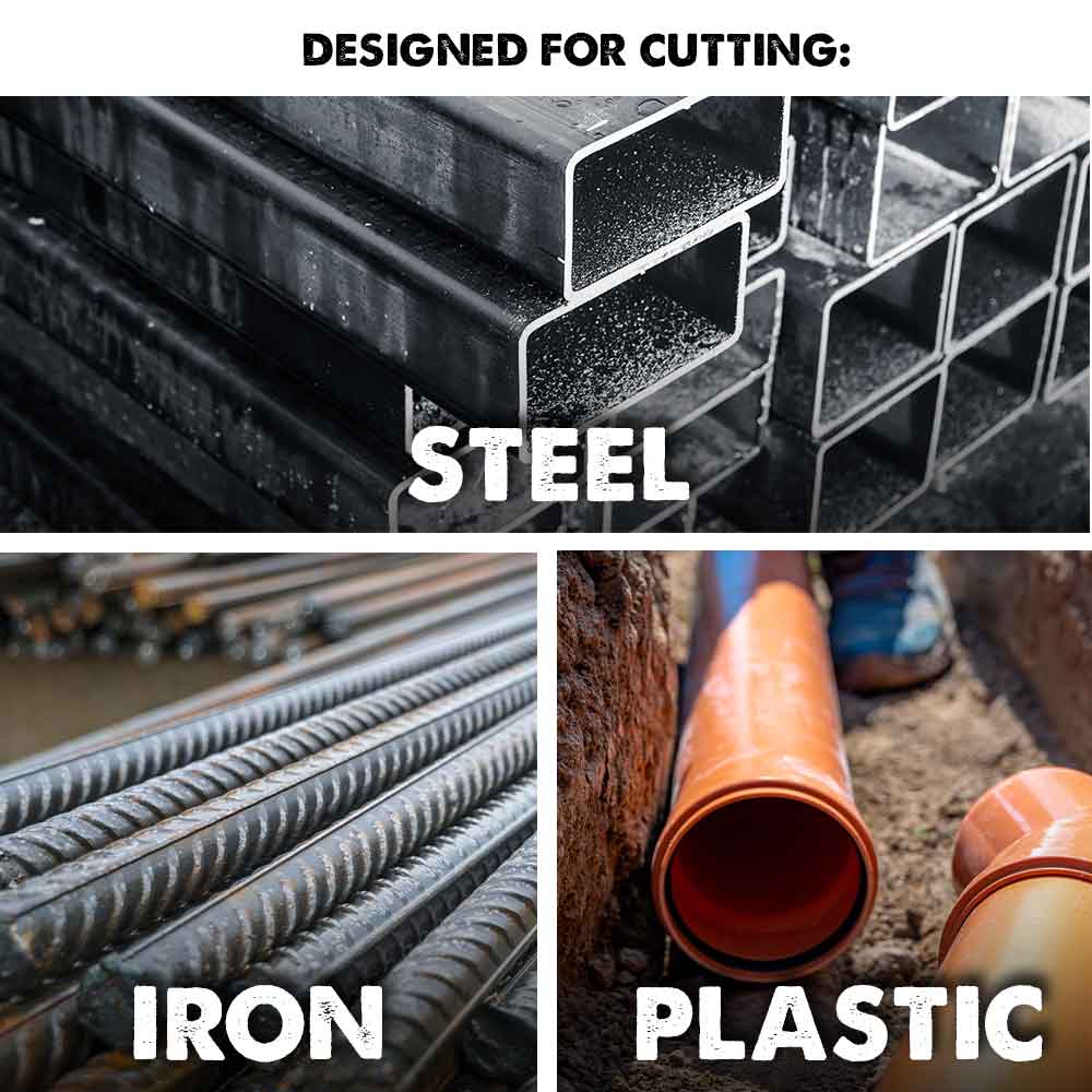 Evolution MD300SEG-CS | 12 in. | Segmented Edge | 1 in. Arbor | Multi-Purpose, Metal Cutting Diamond Blade - Image 3