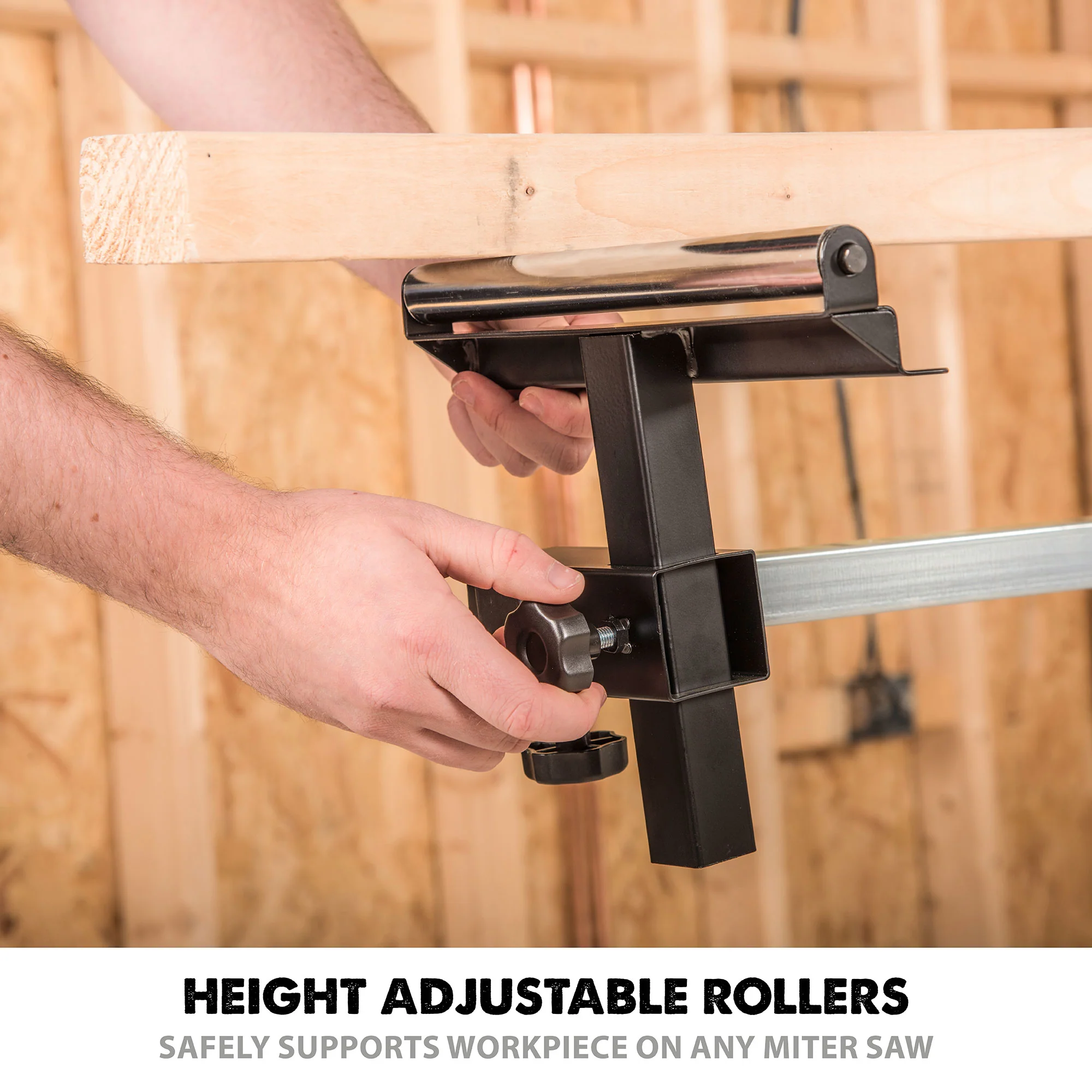 Evolution Universal Miter Saw Stand With Telescopic Arms and Folding Legs - Image 6