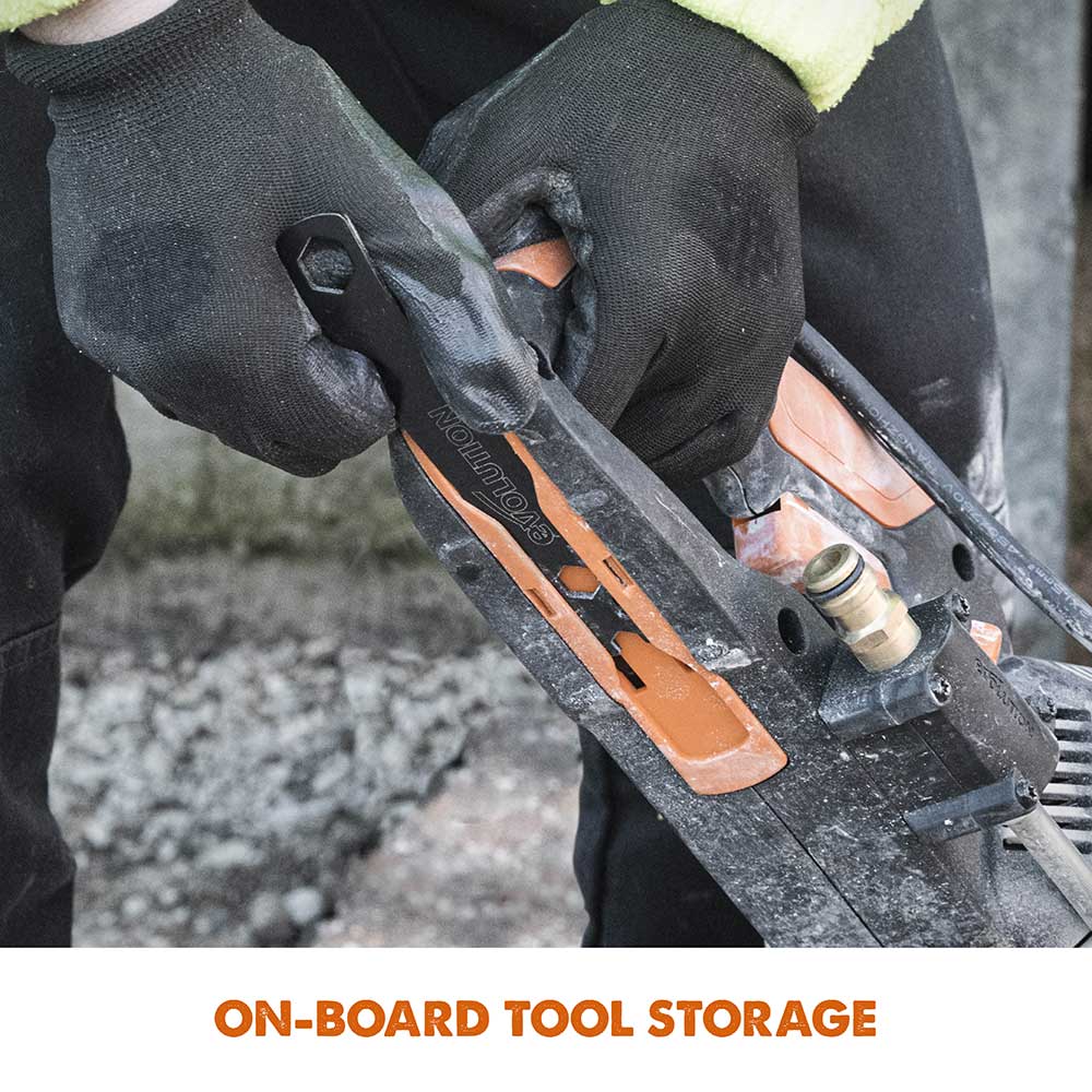 Evolution R12DCT | 12 in. | Electric Concrete | Water Fed Dust Suppression | Premium Diamond Blade Included - Image 11