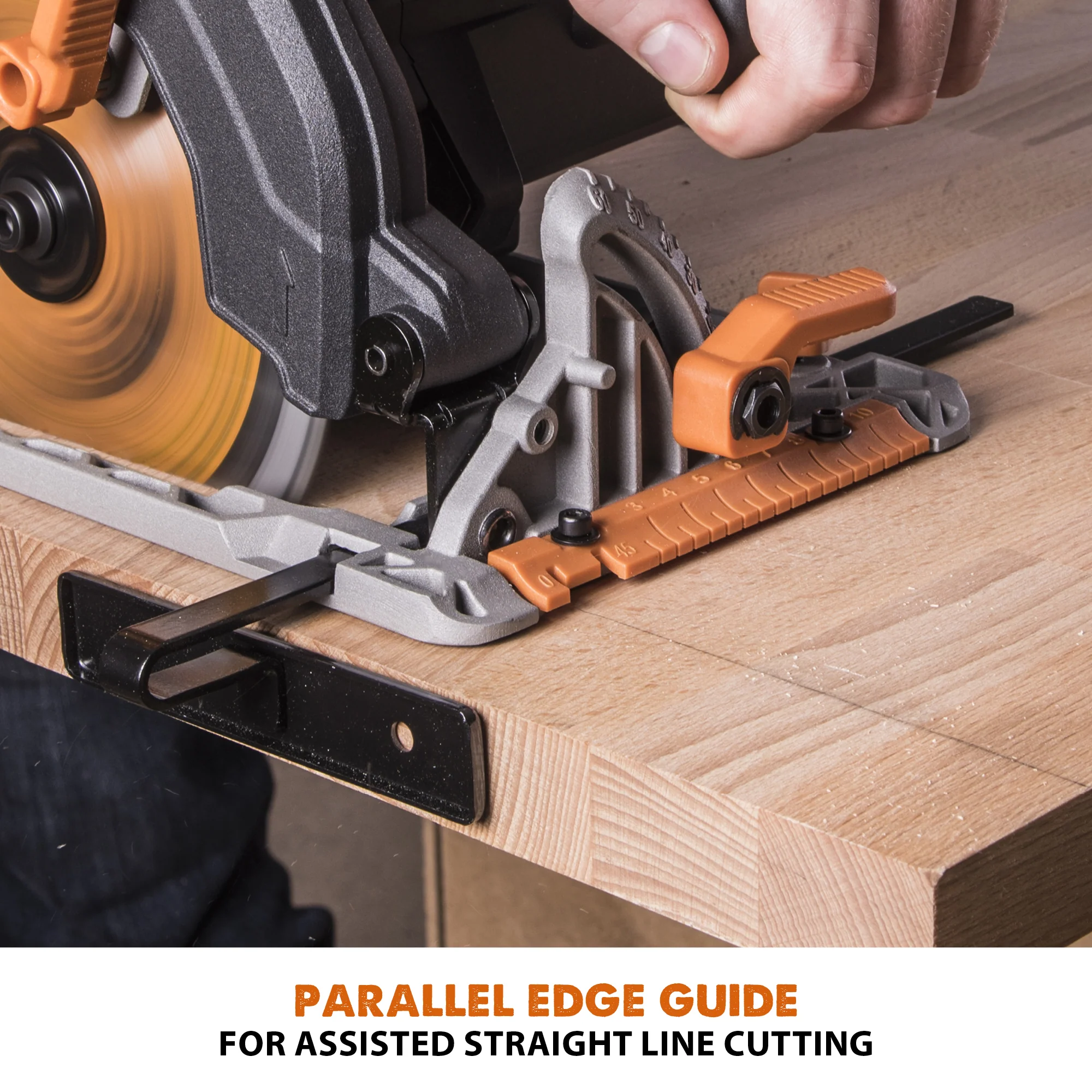 Evolution R185CCS: Multi-Material Cutting Circular Saw 7-1/4 in. Blade - Image 17