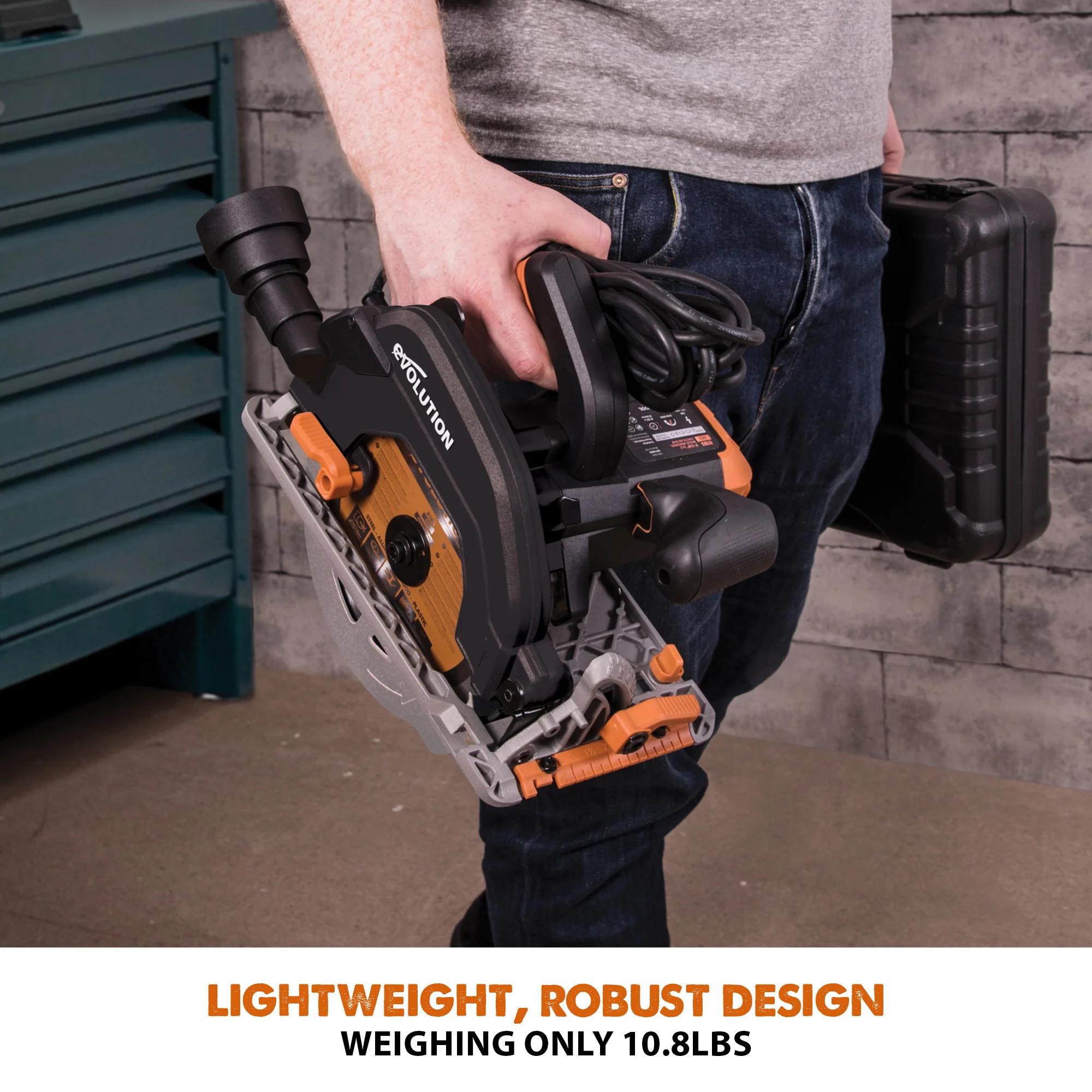 Evolution R185CCS: Multi-Material Cutting Circular Saw 7-1/4 in. Blade - Image 20