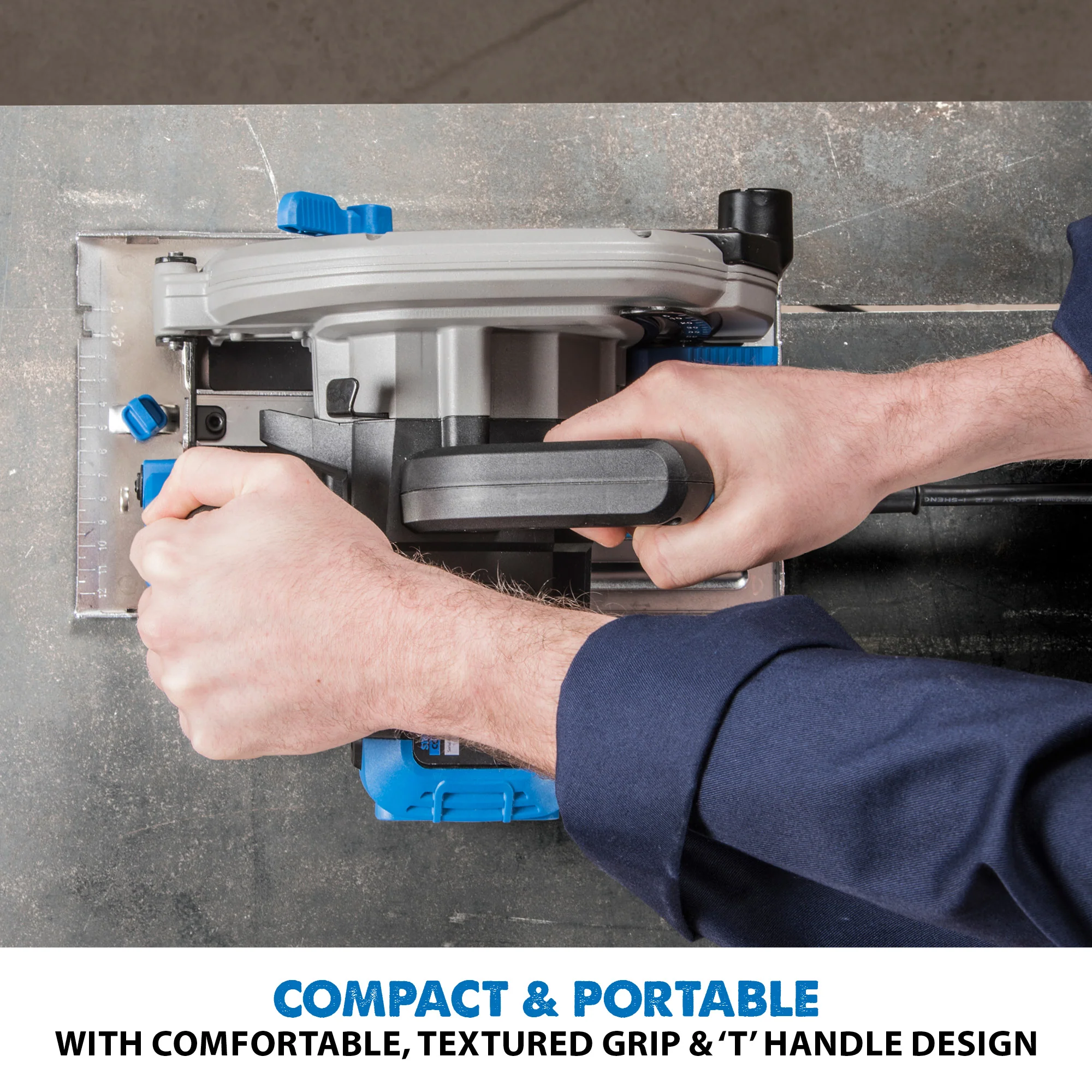 Evolution S185CCSL: Metal Cutting Circular Saw 7-1/4 in. Blade - Image 11