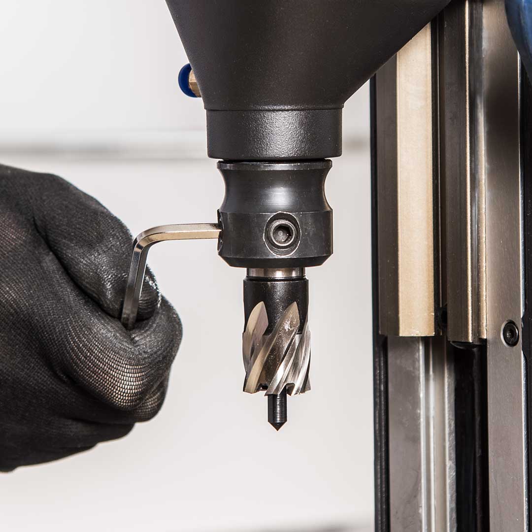 Evolution S28MAG: 1-1/8 in. Magnetic Drill With Carry Case - Image 14