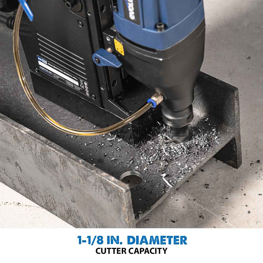 Evolution S28MAG: 1-1/8 in. Magnetic Drill With Carry Case - Image 6