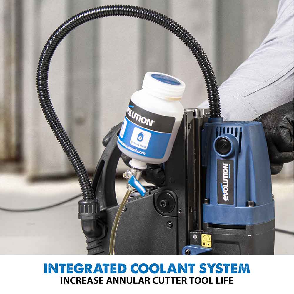 Evolution S28MAG: 1-1/8 in. Magnetic Drill With Carry Case - Image 9