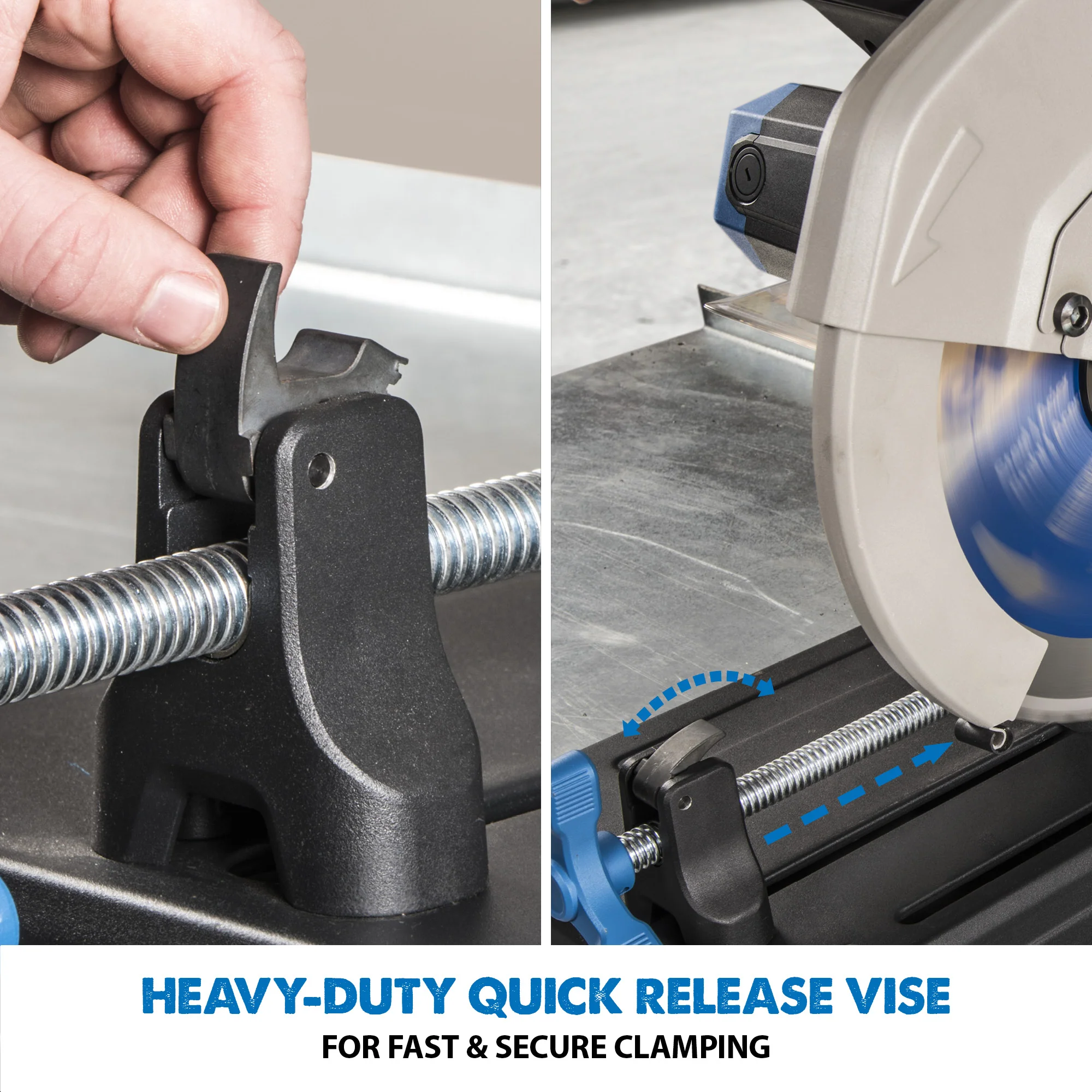 Evolution S355CPSL: Metal Cutting Chop Saw With 14 in. Mild Steel Blade - Image 17