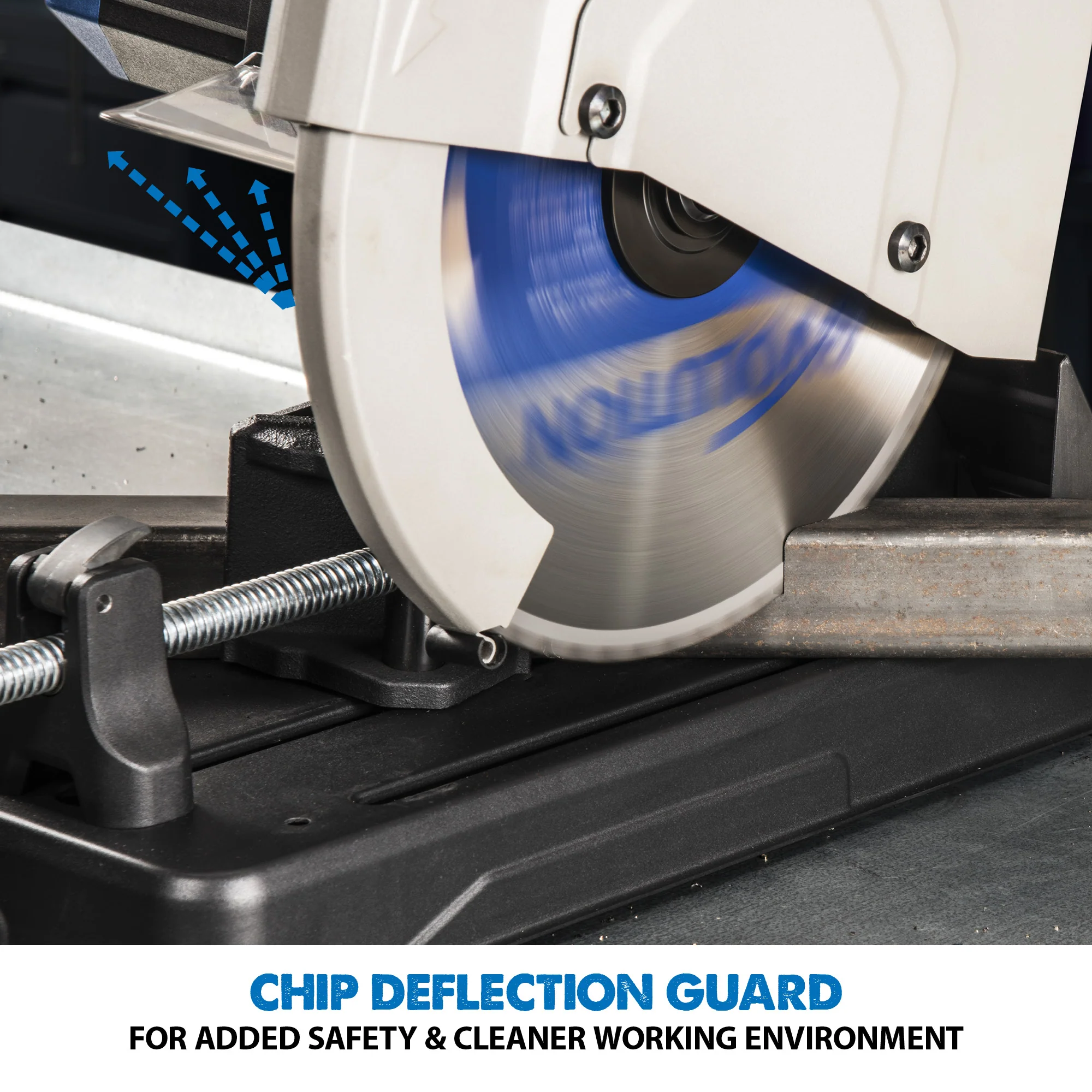 Evolution S355CPSL: Metal Cutting Chop Saw With 14 in. Mild Steel Blade - Image 21