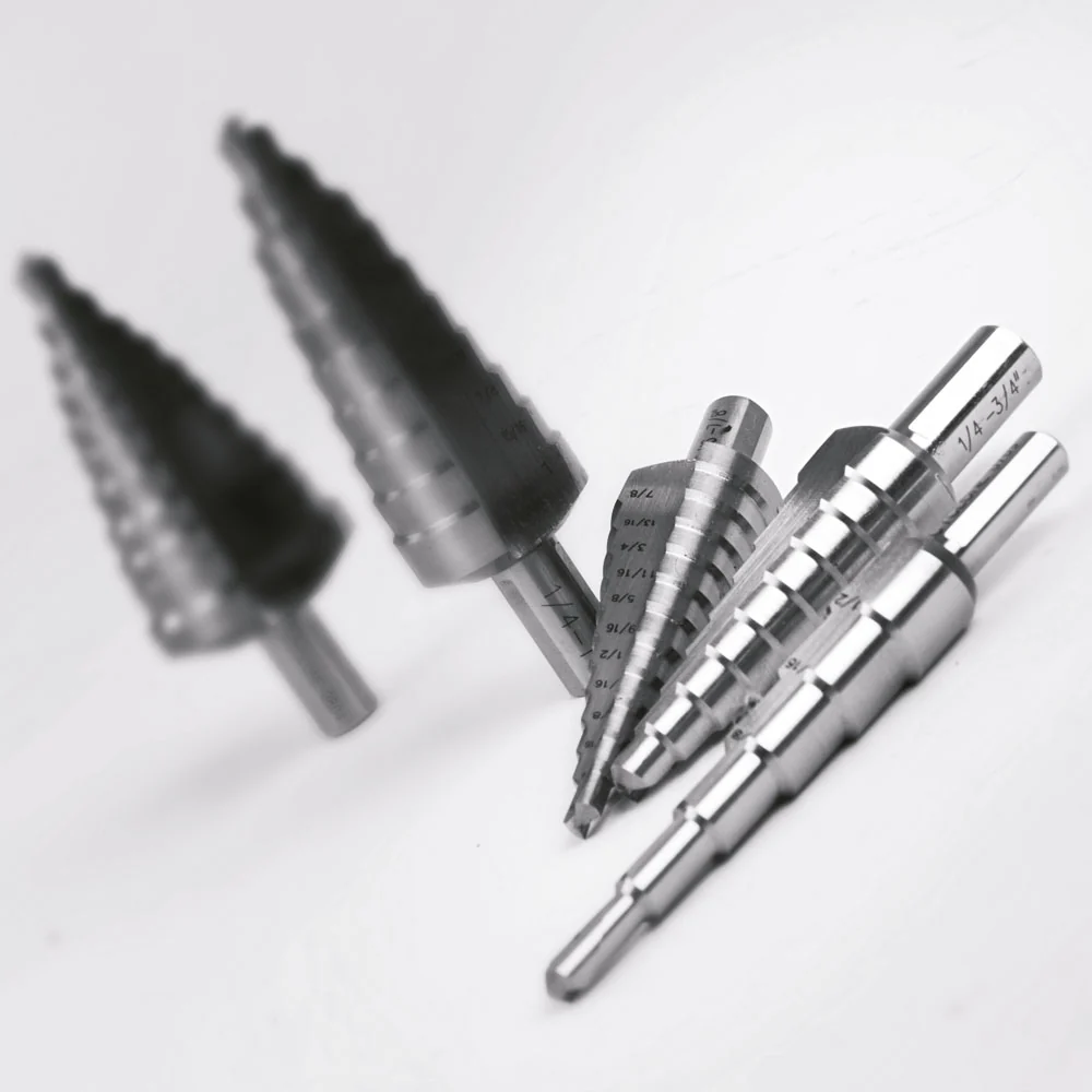 Evolution SD-6: 3/16 to 1/2 in. Straight Flute Step Drill - Image 4