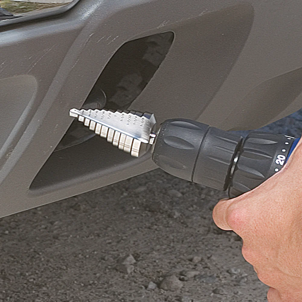 Evolution SD-9: 1/4 to 3/4 in. Straight Flute Step Drill - Image 3